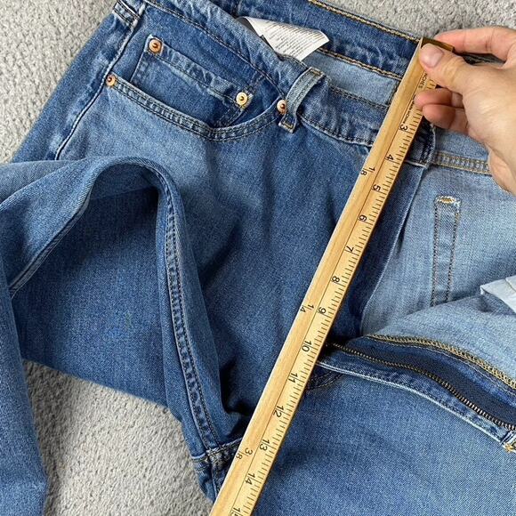 Levi's 505 Regular Straight Fit Jeans Men's 38x30 Medium Wash Denim - Picture 7 of 13